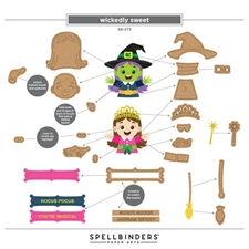 Simon Hurley by Spellbinders Dies - Halloween Hugs / Wickedly Sweet